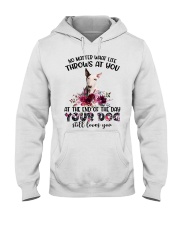 At The End - Bull Terrier 2 Hooded Sweatshirt tile