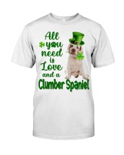 Lucky Need - Clumber Spaniel Classic T-Shirt front