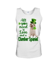 Lucky Need - Clumber Spaniel Unisex Tank tile