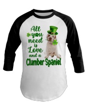 Lucky Need - Clumber Spaniel Baseball Tee tile