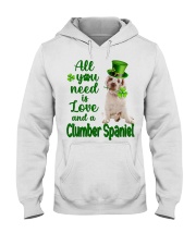 Lucky Need - Clumber Spaniel Hooded Sweatshirt tile