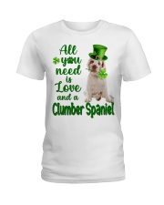 Lucky Need - Clumber Spaniel Ladies T-Shirt tile