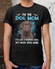 Dog Hair - CHOCOLATE Labrador Classic T-Shirt apparel-classic-tshirt-lifestyle-30