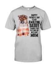 Father Day - Shiba Inu Classic T-Shirt front