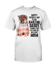 Father Day - Shiba Inu Classic T-Shirt tile