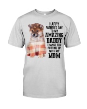 Father Day - Shiba Inu Premium Fit Mens Tee tile
