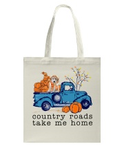 Blue Car - Great Pyrenees 1 Tote Bag tile