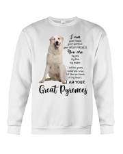 Your Friend Great Pyrenees 1 Crewneck Sweatshirt tile