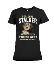 Personal Stalker - Morkie Premium Fit Ladies Tee tile