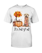 It is Fall - Goldendoodle 2 Classic T-Shirt tile