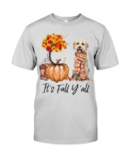 It is Fall - Goldendoodle 2 Premium Fit Mens Tee tile