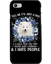 Hate People - Samoyed Phone Case tile