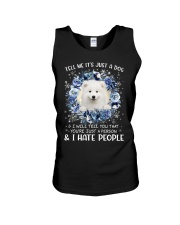 Hate People - Samoyed Unisex Tank tile
