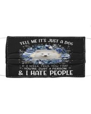 Hate People - Samoyed Mask tile