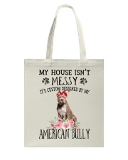 Messy - American Bully Tote Bag tile