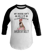 Messy - American Bully Baseball Tee tile