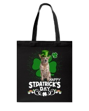 Happy Clover - RED Heeler Tote Bag tile