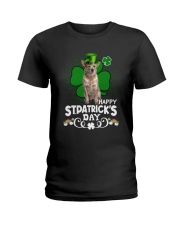 Happy Clover - RED Heeler Ladies T-Shirt tile