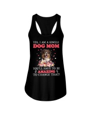 Amazing Mom - Australian Shepherd 3 Ladies Flowy Tank tile