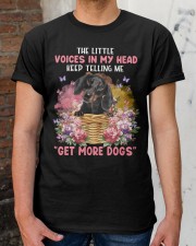 The Little - BLACK Dachshund Classic T-Shirt apparel-classic-tshirt-lifestyle-30