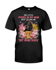 The Little - BLACK Dachshund Premium Fit Mens Tee tile