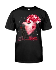 Valentine Balloon - Flat-coated Retriever Premium Fit Mens Tee tile
