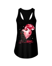 Valentine Balloon - Flat-coated Retriever Ladies Flowy Tank tile