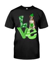 Lucky LOVE - American Bulldog 1 Classic T-Shirt front