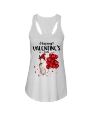 Gnome Hat - Bull Terrier 2 Ladies Flowy Tank tile