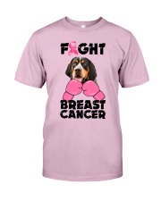 Fight Cancer - Bluetick Coonhound Classic T-Shirt front