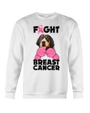 Fight Cancer - Bluetick Coonhound Crewneck Sweatshirt tile