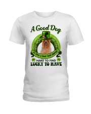 Four Leaf - Silky Terrier Ladies T-Shirt tile