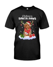 Santa Reindeer - Miniature Poodle Premium Fit Mens Tee tile