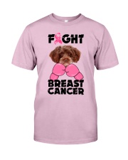 Fight Cancer - RED Schnoodle Classic T-Shirt front
