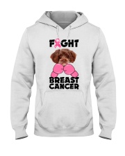 Fight Cancer - RED Schnoodle Hooded Sweatshirt tile