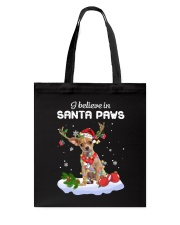 Santa Reindeer - Chihuahua 1 Tote Bag tile