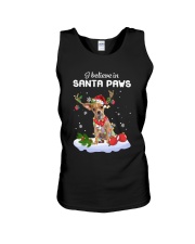 Santa Reindeer - Chihuahua 1 Unisex Tank tile
