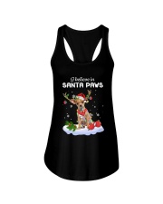 Santa Reindeer - Chihuahua 1 Ladies Flowy Tank tile
