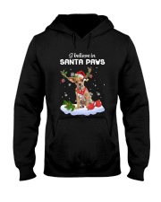 Santa Reindeer - Chihuahua 1 Hooded Sweatshirt front