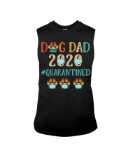 Dog Dad 2020 Quarantined Sleeveless Tee tile