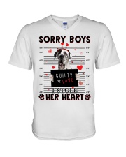 Stole - Great Dane 2 V-Neck T-Shirt tile