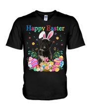Happy Easter - Tibetan Terrier 2 V-Neck T-Shirt tile