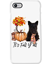 It is Fall - Scottish Terrier Phone Case tile