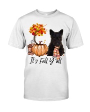 It is Fall - Scottish Terrier Classic T-Shirt tile