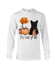 It is Fall - Scottish Terrier Long Sleeve Tee tile