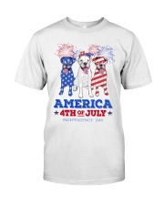 American Independence Day Boxer Classic T-Shirt front