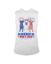 American Independence Day Boxer Sleeveless Tee tile
