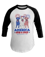 American Independence Day Boxer Baseball Tee tile