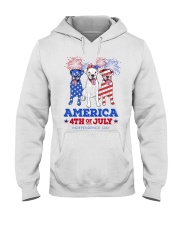 American Independence Day Boxer Hooded Sweatshirt tile