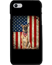 Belgian Malinois - American Flag Phone Case tile
